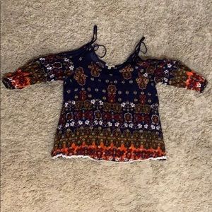 Lily Star floral shirt